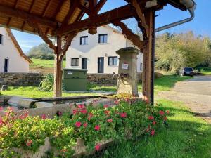 Zahrada ubytování Le gîte de la fontaine - le renard