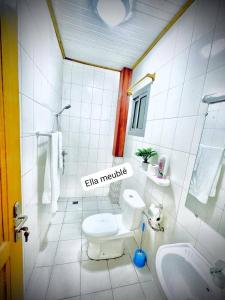 Koupelna v ubytování Appartement Ella Meublé + 43 fotografií