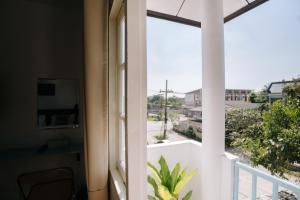 Balkón nebo terasa v ubytování B&B Chiangrai