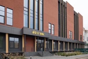 Budova, kde se aparthotel nachází