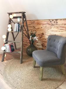 Posezení v ubytování L'esprit cabane