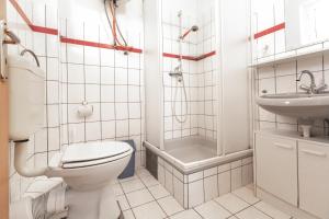 Koupelna v ubytování Apartment Pero