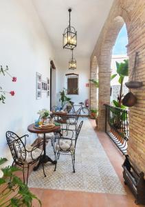 Posezení v ubytování Art Boutique La Casona de las Flores