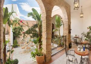 Balkón nebo terasa v ubytování Art Boutique La Casona de las Flores