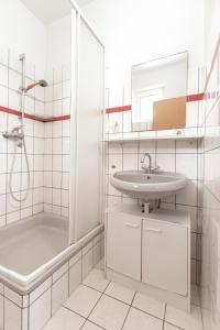 Koupelna v ubytování Apartment Pero