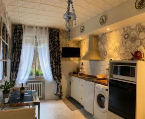 Kuchyňa alebo kuchynka v ubytovaní Venetian dream apartment