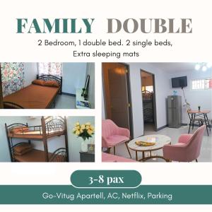Fotografie z fotogalerie ubytování Go-Vitug Apartell, 2-8 pax, AC, Netflix, Parking v destinaci Olongapo