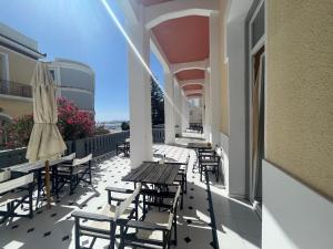 Balkón alebo terasa v ubytovaní Tinion Urban Hotel