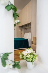 Kuchyň nebo kuchyňský kout v ubytování Riol Home