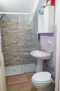 Koupelna v ubytování Riol Home