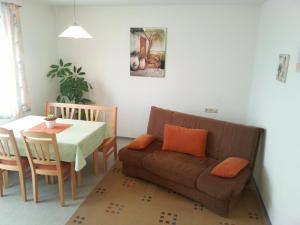 Posezení v ubytování Ferienwohnung Taubertal Familie Arold