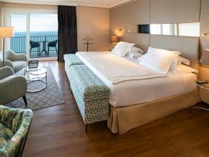 Posteľ alebo postele v izbe v ubytovaní Mercure Monte Igueldo