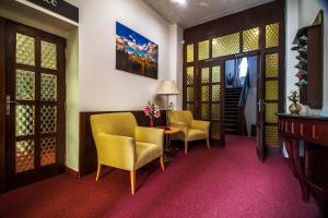 Istumisnurk majutusasutuses Hotel Skála
