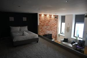 Ένα ή περισσότερα κρεβάτια σε δωμάτιο στο Stunning City Centre Duplex