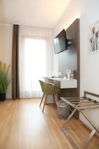 TV a/nebo společenská místnost v ubytování 23-hotel