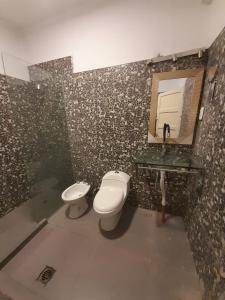 Koupelna v ubytování Rojas 329 B