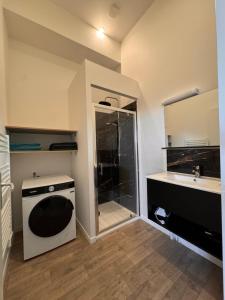 Køkken eller tekøkken på Appartement Magnum