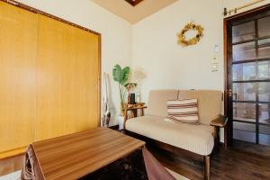 Posezení v ubytování yururito guesthouse