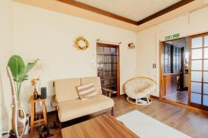 Posezení v ubytování yururito guesthouse