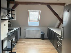 Kuchyň nebo kuchyňský kout v ubytování Apartmán MUV + 4 fotografie