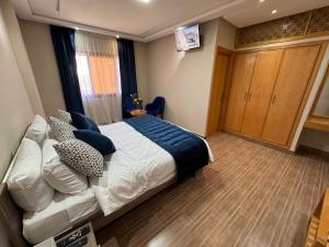 Ferme d'hôtes Bladna Garden客房内的一张或多张床位