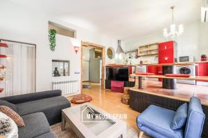 Kuchnia lub aneks kuchenny w obiekcie MyHouseSpain - Nuevo loft en Malasaña