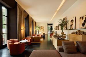 Posezení v ubytování Bvlgari Hotel Milano