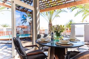 Μπαλκόνι ή βεράντα στο Casa Las Palmeras