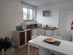 Η κουζίνα ή μικρή κουζίνα στο La Finca de Ananás - Suite privada con entrada independiente