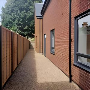 Bygningen som lejligheden ligger i