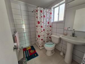 Koupelna v ubytování Hostal Los Almendros
