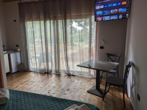 Posezení v ubytování Cubo House