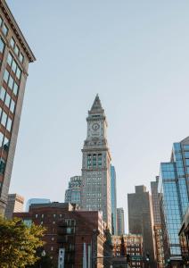 Nespecifikovaný výhled na destinaci Boston nebo výhled na město při pohledu z hotelu