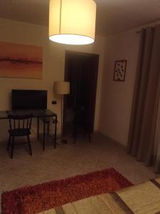 TV a/nebo společenská místnost v ubytování B&B Kazakova