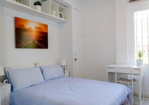 Postel nebo postele na pokoji v ubytování Duplex 2 - 2 Vue Mer + 37 fotografií
