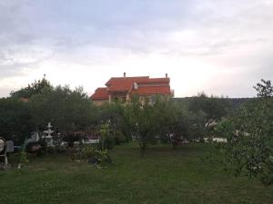 Zahrada ubytování Apartments Mig