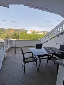 Balkón nebo terasa v ubytování Apartments Mig