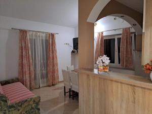 TV a/nebo společenská místnost v ubytování Apartments Mig
