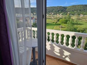 Balkón nebo terasa v ubytování Apartments Mig