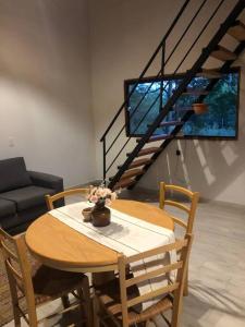 Posezení v ubytování Casa Cabaña en San Bernardino
