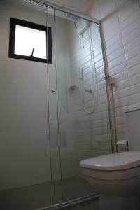 Koupelna v ubytování Studio Vert - ID Vida Urbana