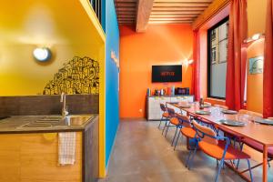 TV a/nebo společenská místnost v ubytování SmartStay Bird Family - X Rousse