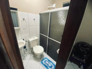 Koupelna v ubytování Pousada Da Lú + 12 fotografií