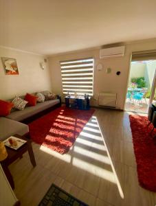 Χώρος καθιστικού στο Amplia y cómoda casa
