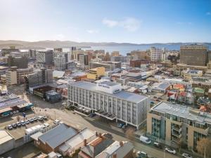 Nespecifikovaný výhled na destinaci Hobart nebo výhled na město při pohledu z hotelu