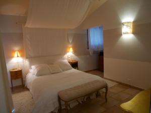 Postel nebo postele na pokoji v ubytování Le relais d'Angélique + 37 fotografií