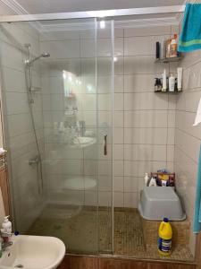 Koupelna v ubytování ArYa