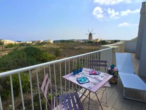 Balcone o terrazza di GozoWindmill Apartments
