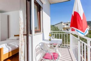 Balkón alebo terasa v ubytovaní Apartments Jere