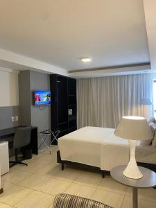 TV a/nebo společenská místnost v ubytování Loft 3 Edf Celita Franca Business e flat